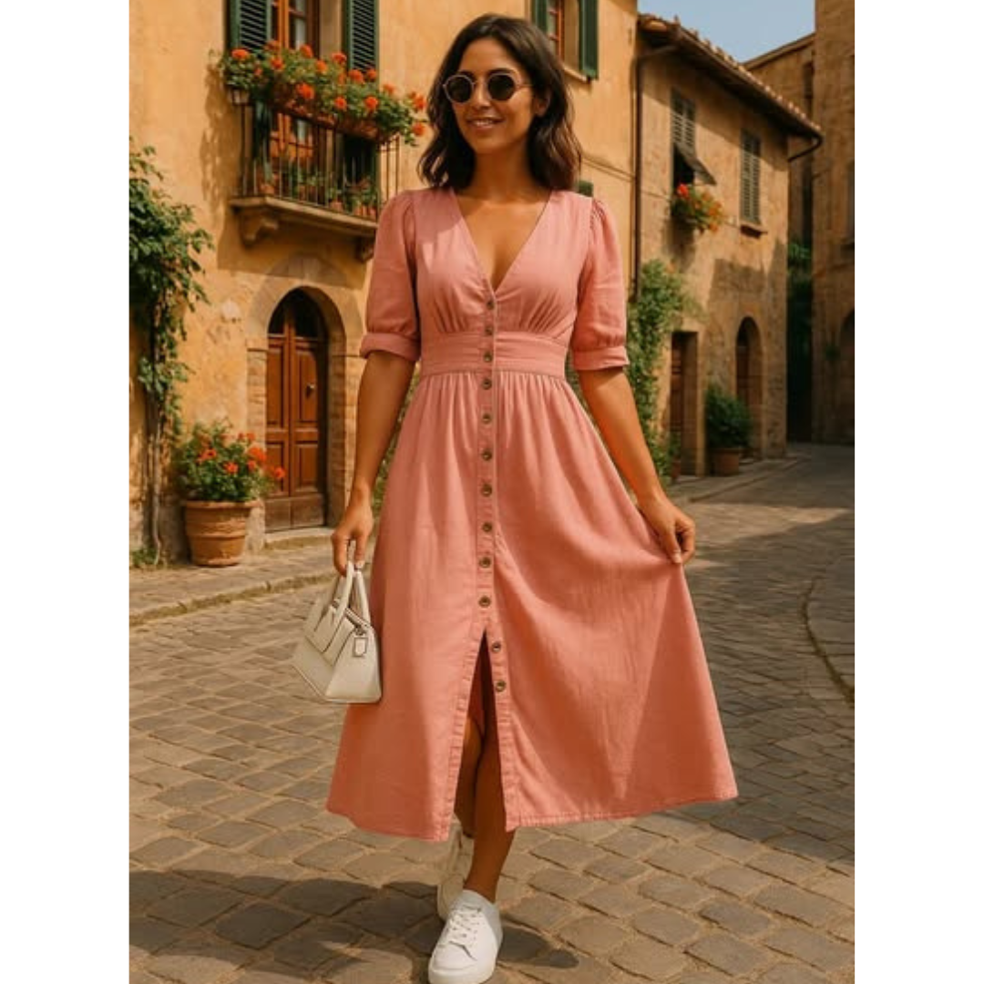 Aurora – Midi šaty s nadčasovou elegancí