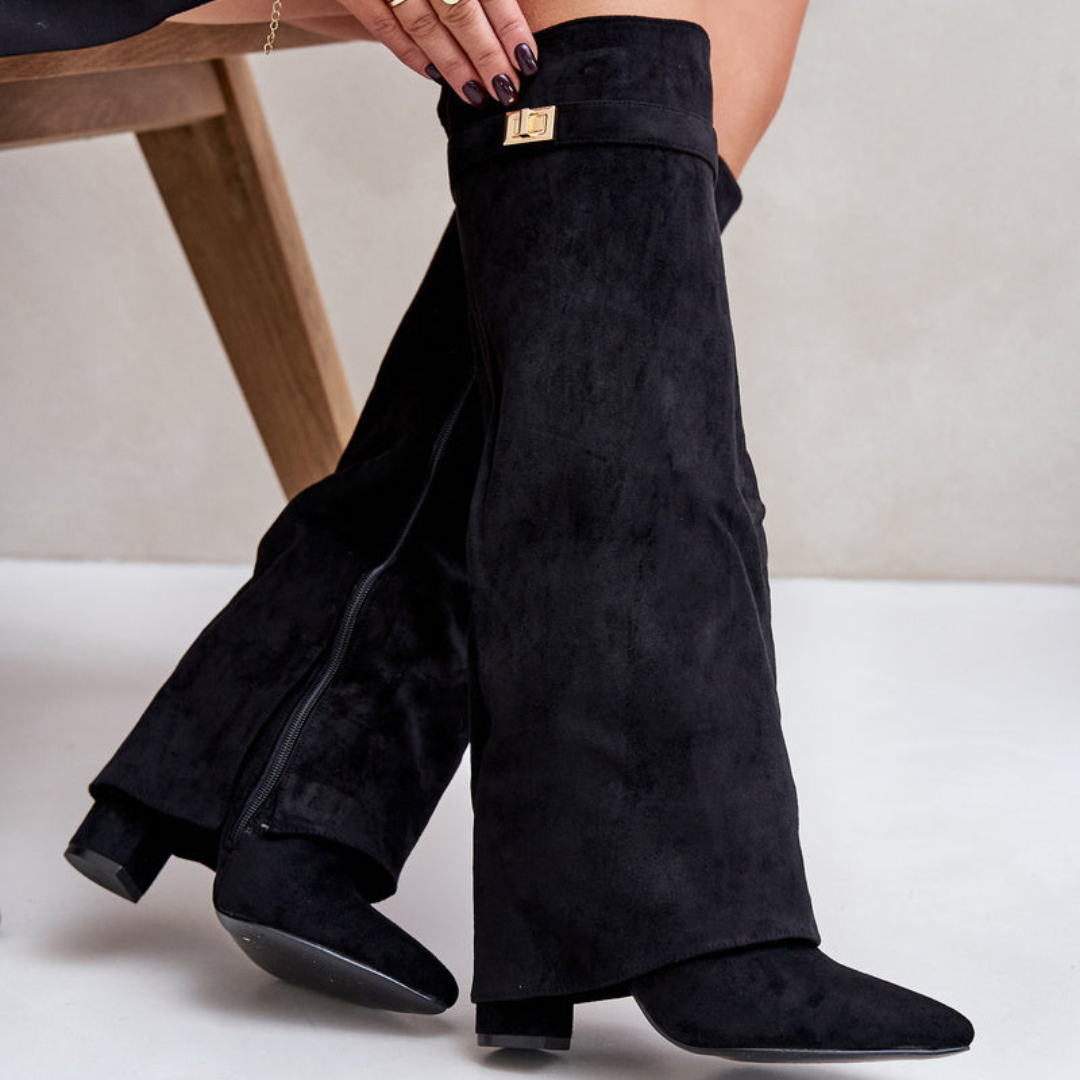 Lucyna | Ručně vyráběné boty z nubuku