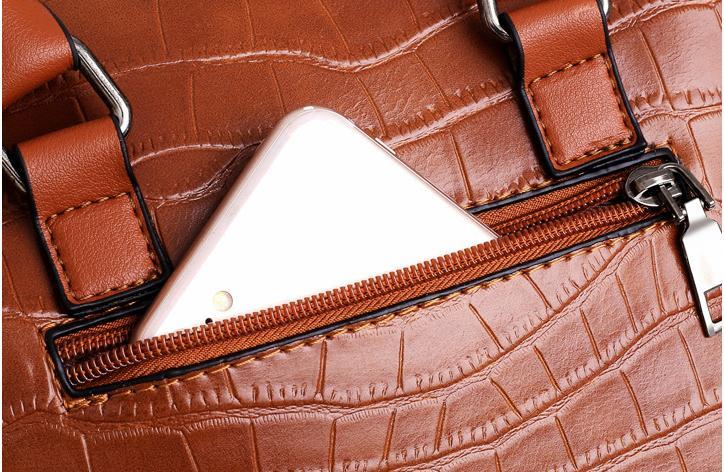 Malin | Moderní kožená taška ve 4 dílech