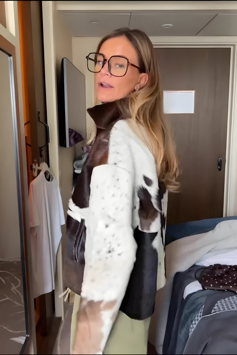 Teresa™ | Stylová bunda s vzorem a zipem