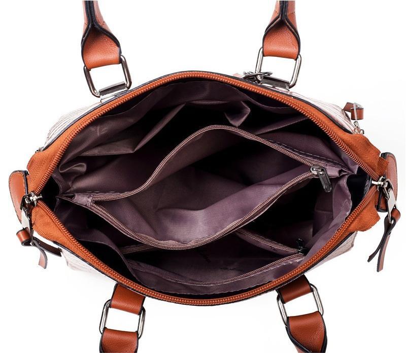 Malin | Moderní kožená taška ve 4 dílech