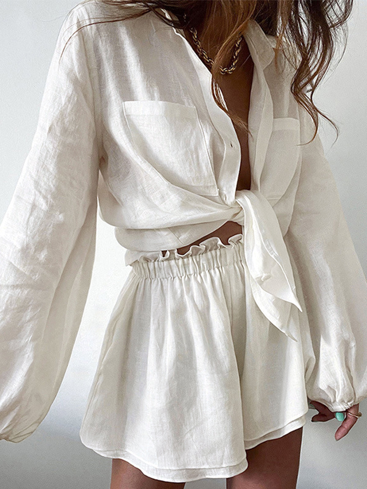 Sada krátkých kalhot ve dvou dílech, dvojité polstrování