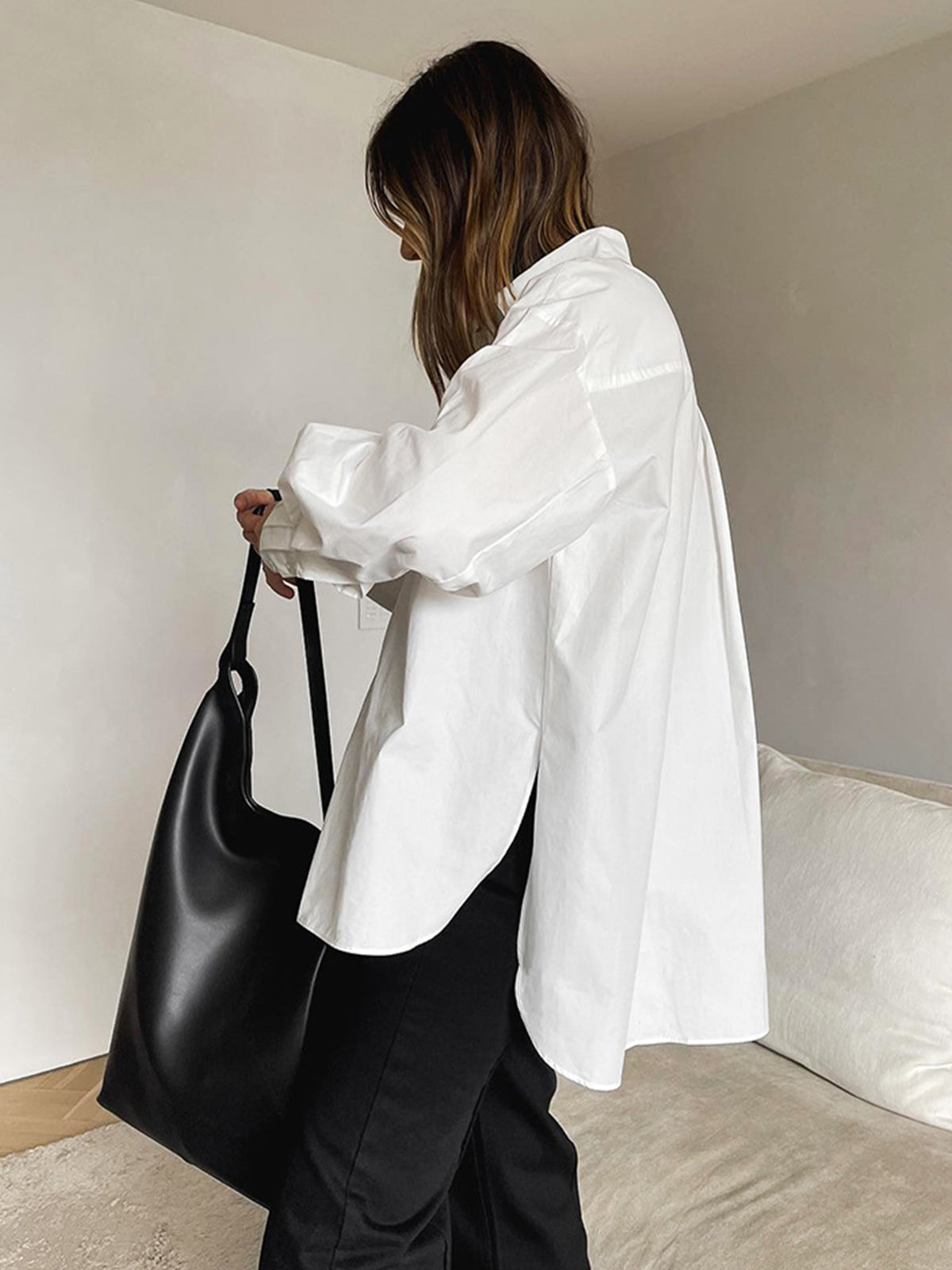 Minimalistická Košile s Knoflíky