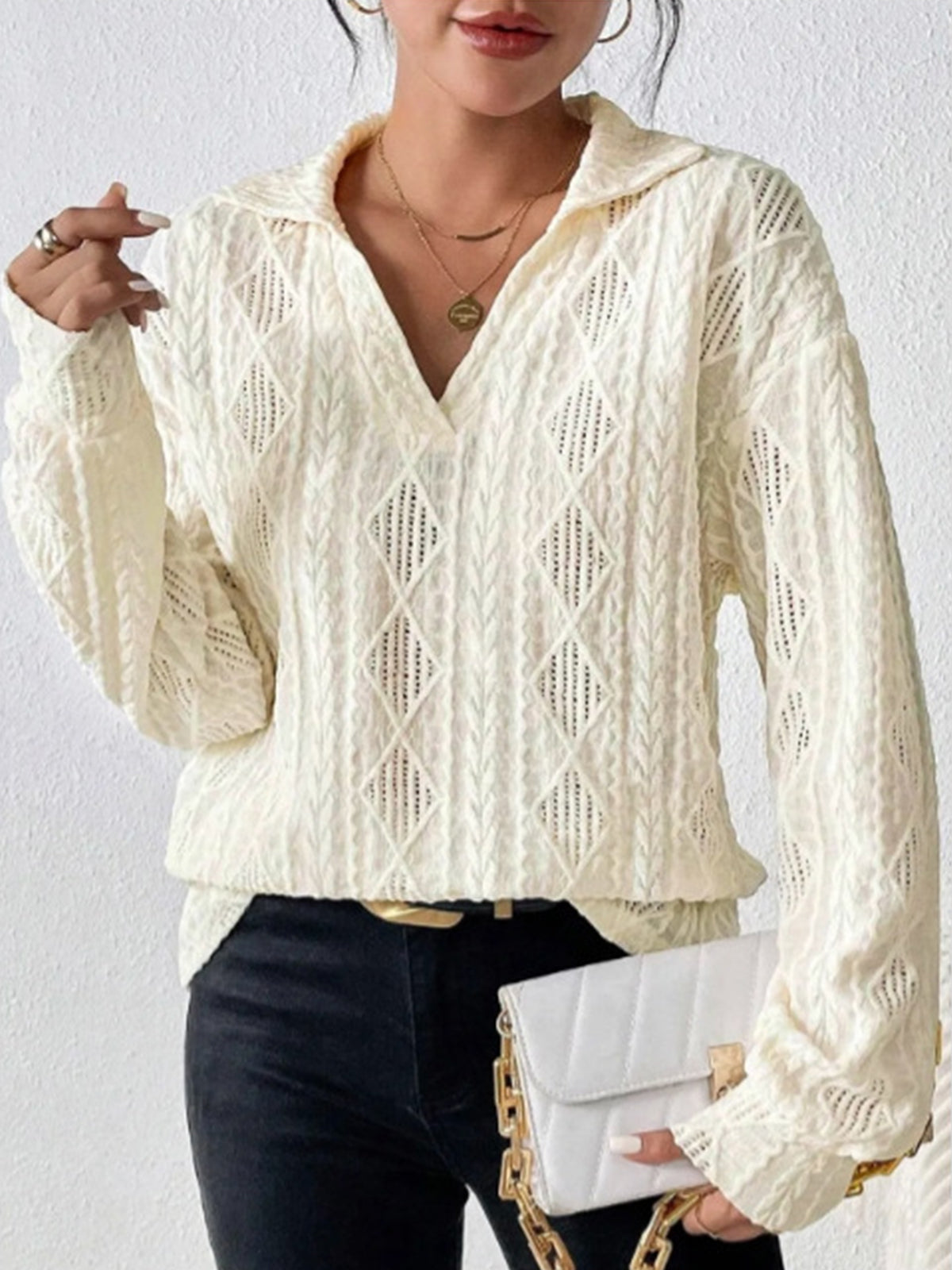 Polo z háčkování