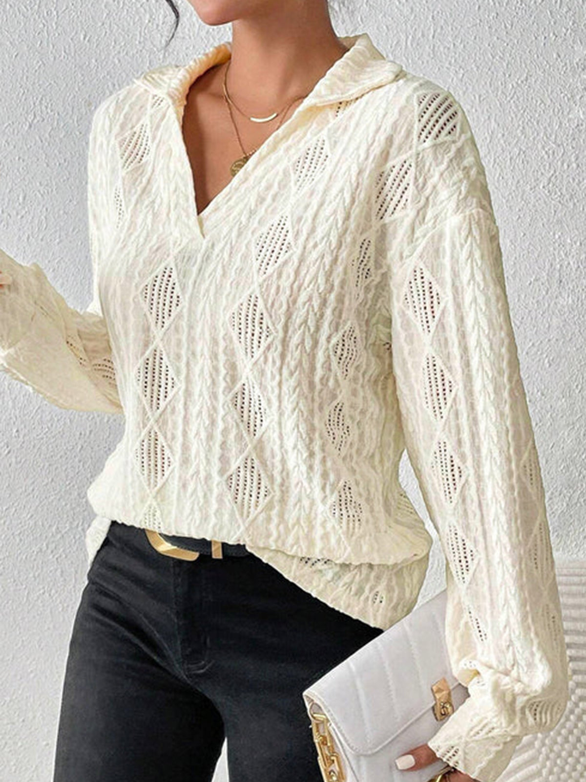 Polo z háčkování