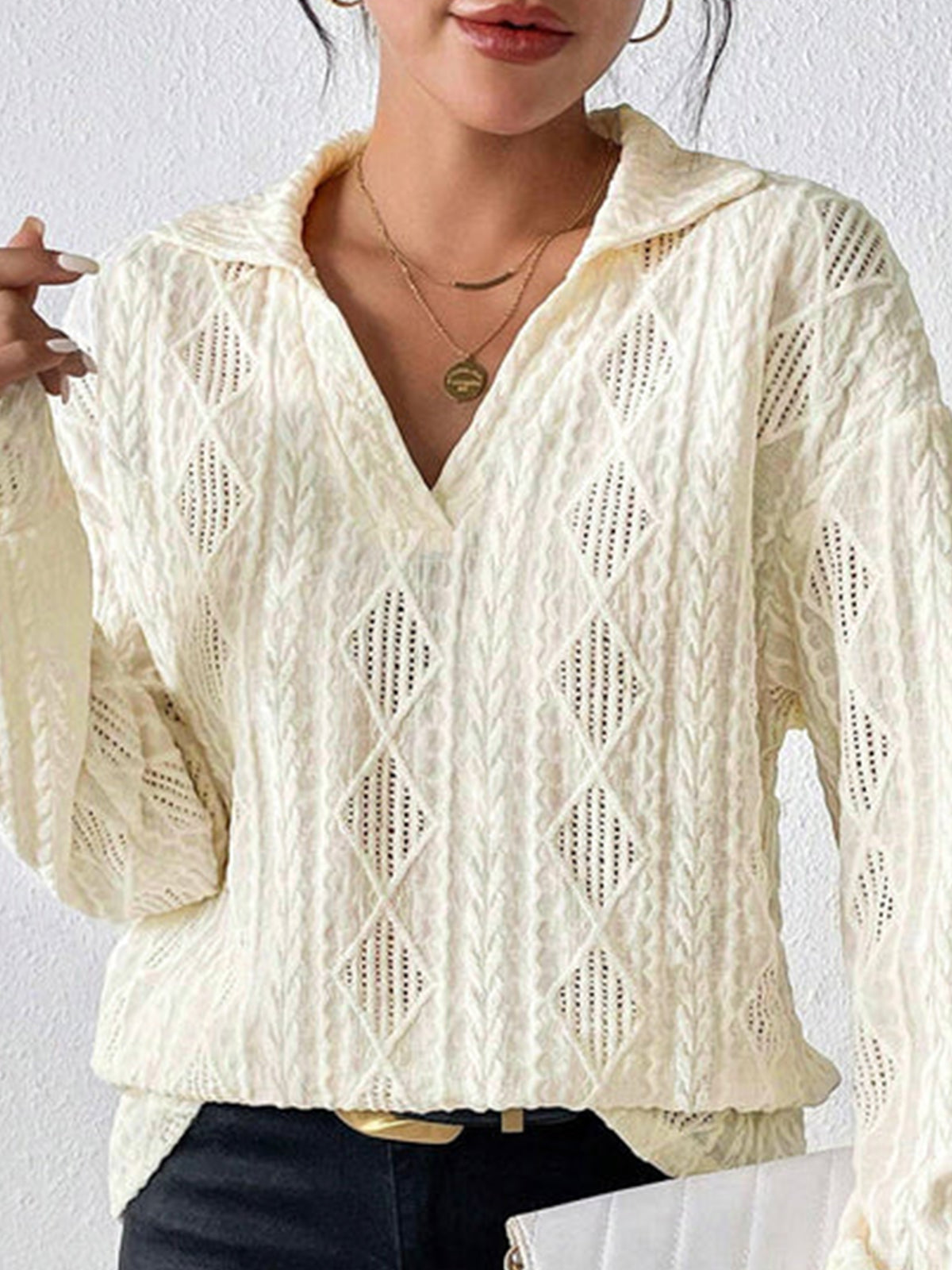 Polo z háčkování