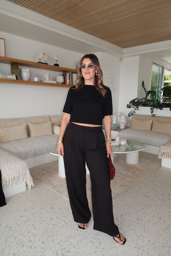 Tailored Kate Kalhoty Černé