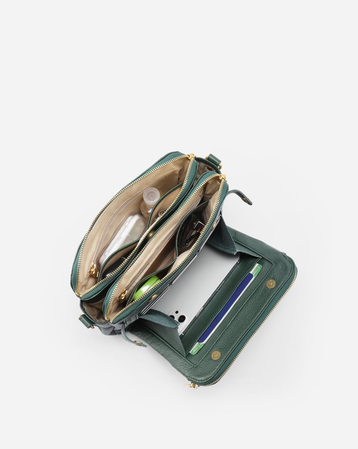 Josefin | Ručně vyráběná taška přes rameno z měkké kůže