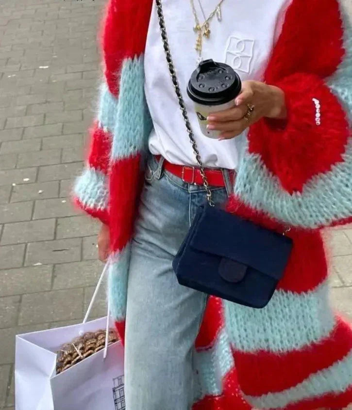 Sue | Oversize Měkký Dlouhý Cardigan