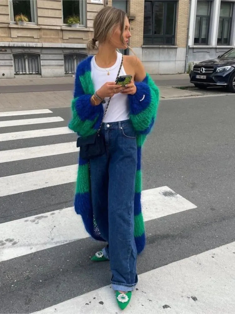 Sue | Oversize Měkký Dlouhý Cardigan