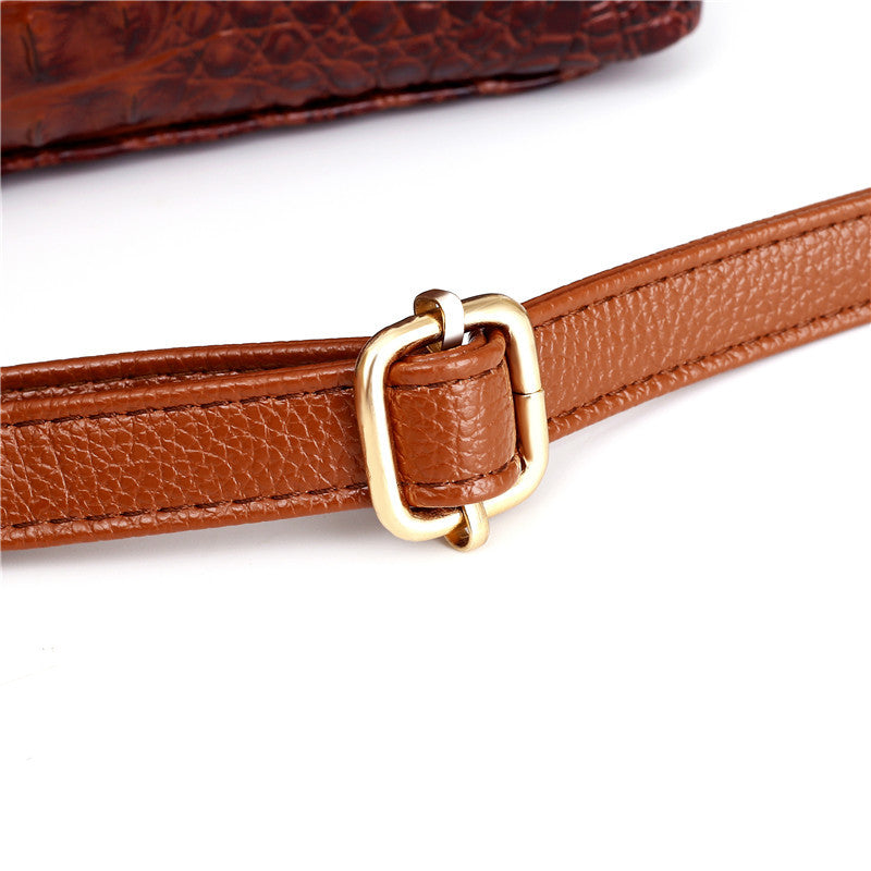 Matilda | Elegantní ručně vyráběná Croco taška z kůže