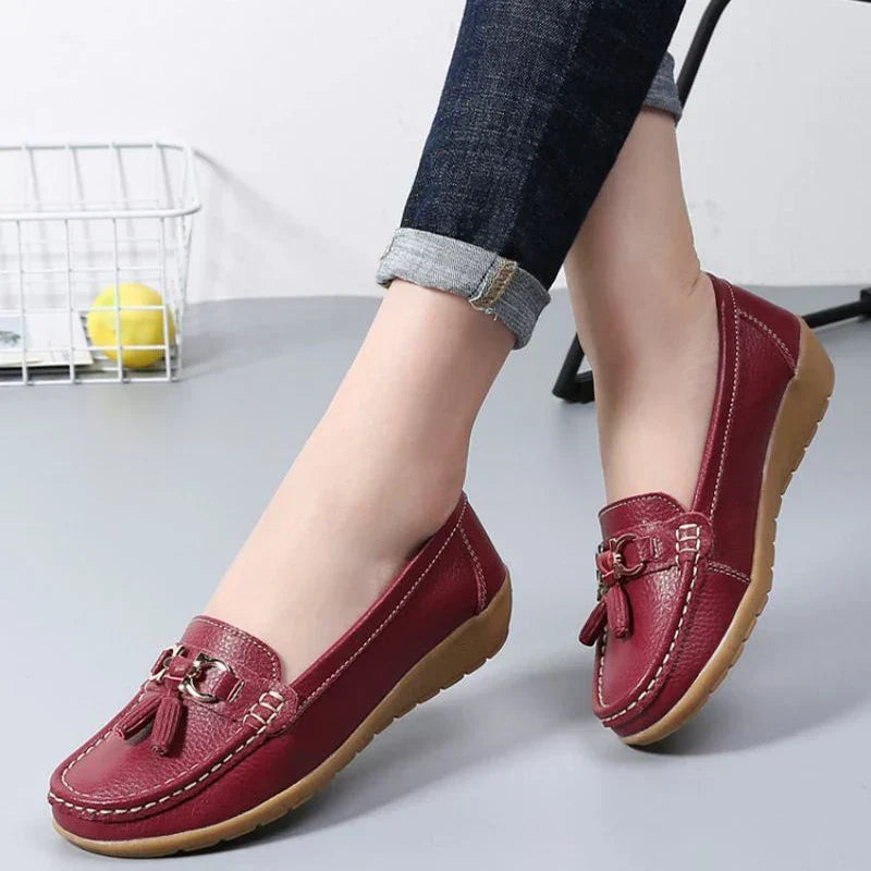 Soline | Kožené Mokasíny Prodyšné - ultra pohodlné