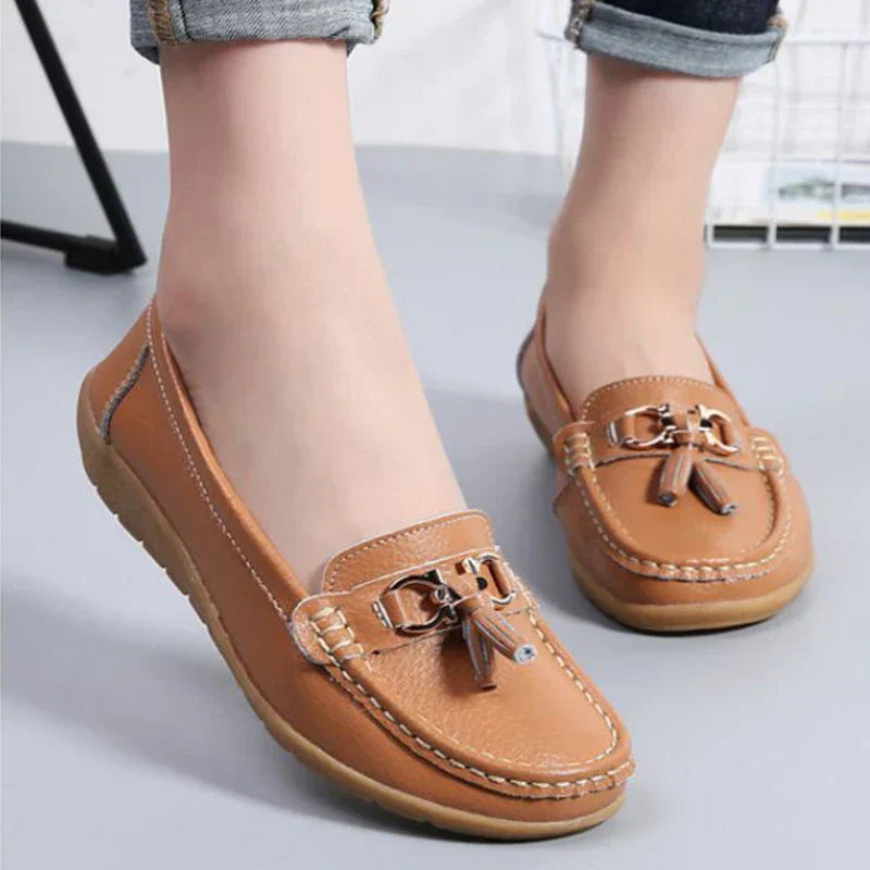 Soline | Kožené Mokasíny Prodyšné - ultra pohodlné