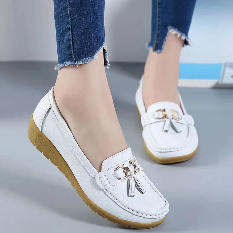 Soline | Kožené Mokasíny Prodyšné - ultra pohodlné