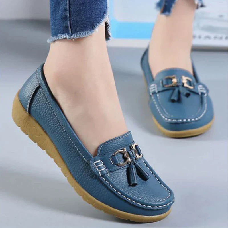 Soline | Kožené Mokasíny Prodyšné - ultra pohodlné