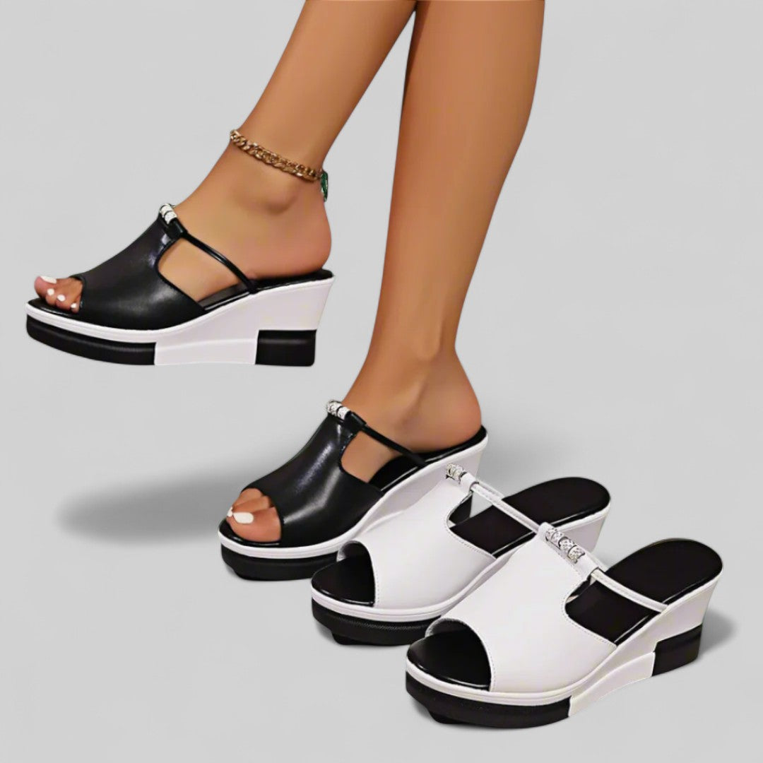 Vilma™  | Prémiové ortopedické sandály s vysokým podpatkem