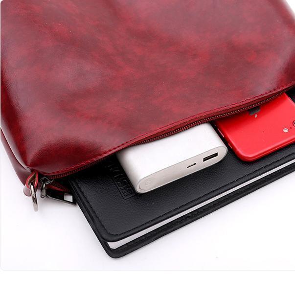 Elin | Vintage 4-dílná kožená taška