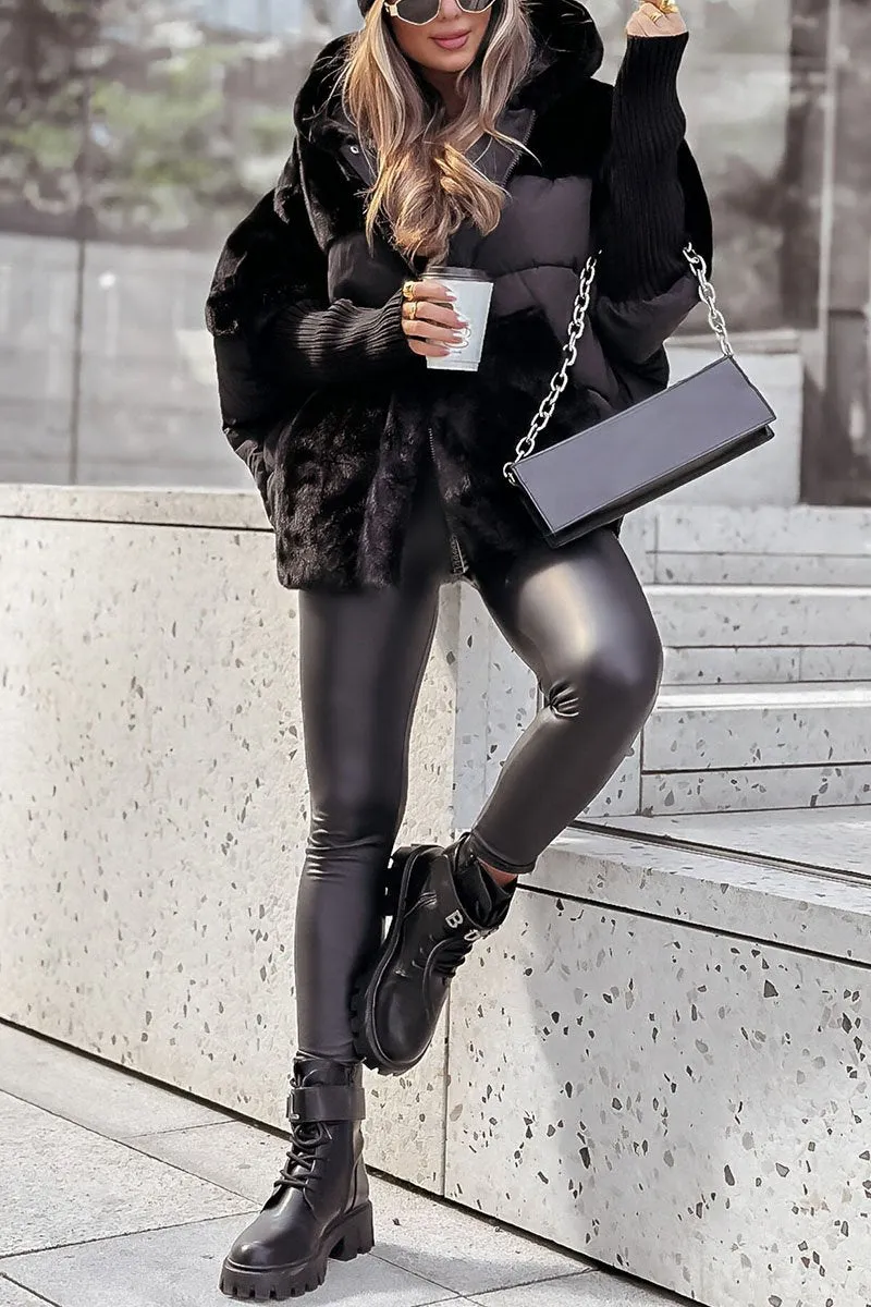 Dagmara™ - Moderní a Luxusní Bomber Jacket s Kapucí