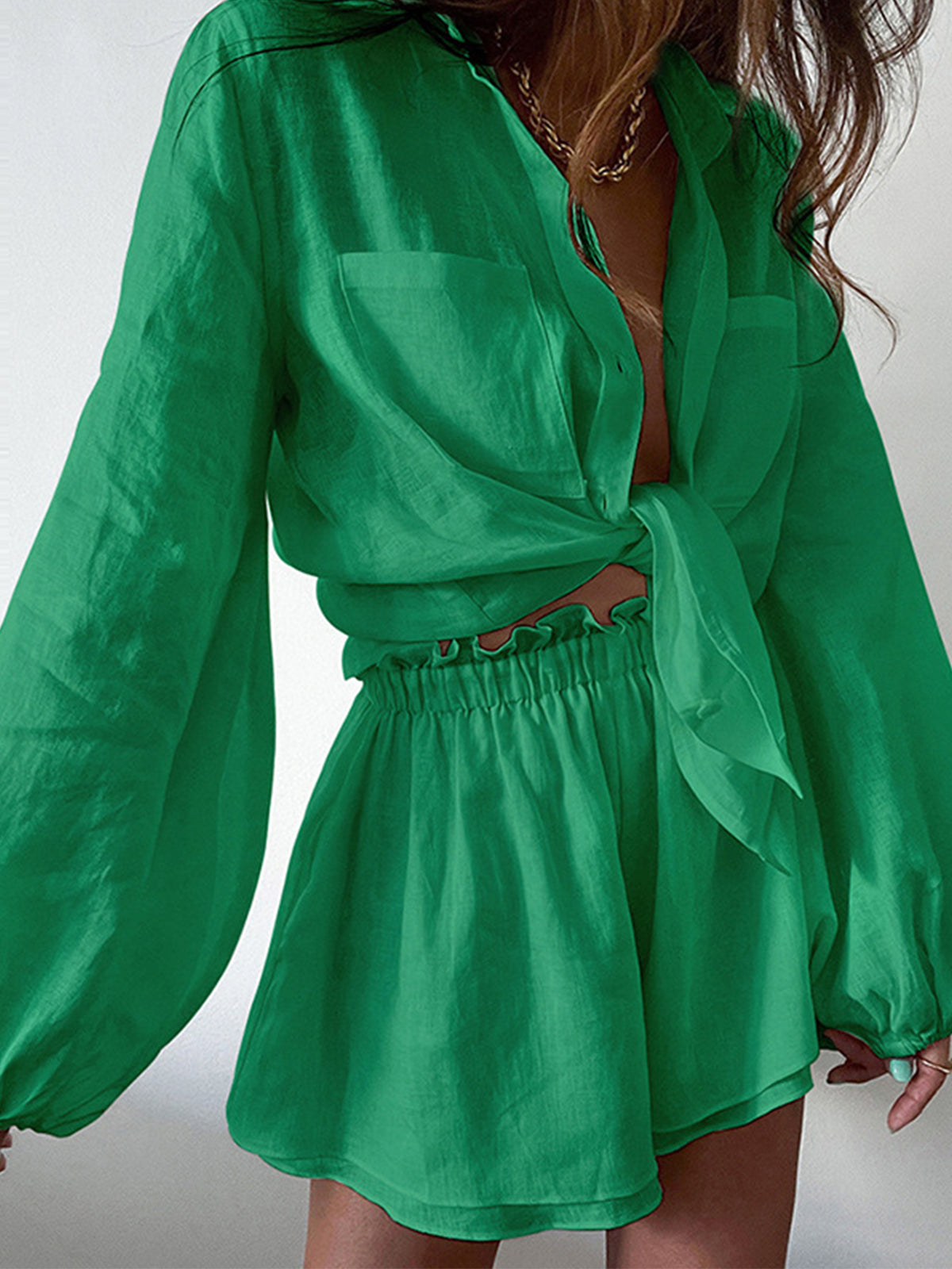 Sada krátkých kalhot ve dvou dílech, dvojité polstrování