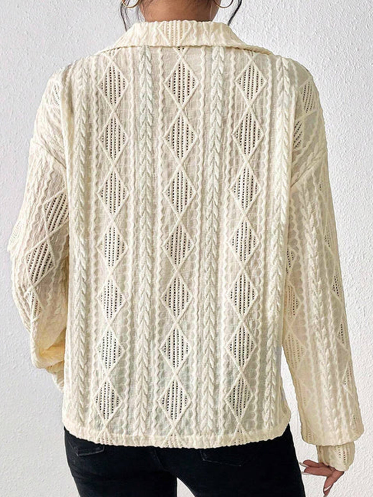 Polo z háčkování