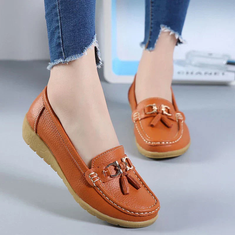 Soline | Kožené Mokasíny Prodyšné - ultra pohodlné