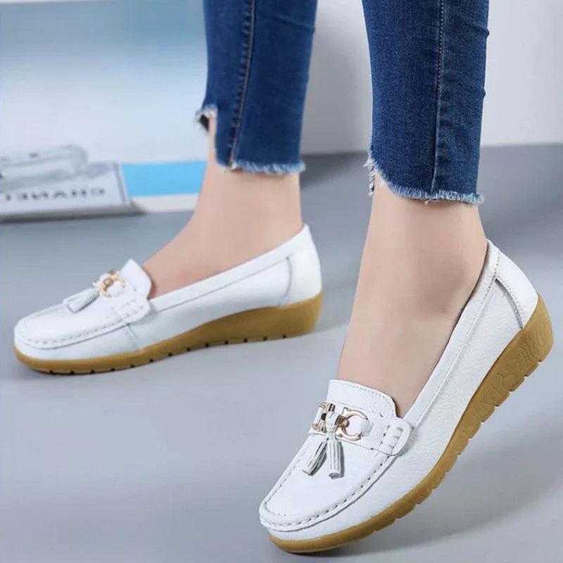 Soline | Kožené Mokasíny Prodyšné - ultra pohodlné