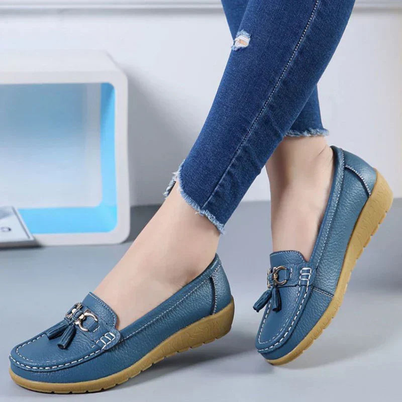 Soline | Kožené Mokasíny Prodyšné - ultra pohodlné