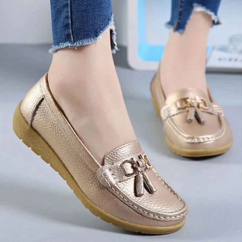 Soline | Kožené Mokasíny Prodyšné - ultra pohodlné