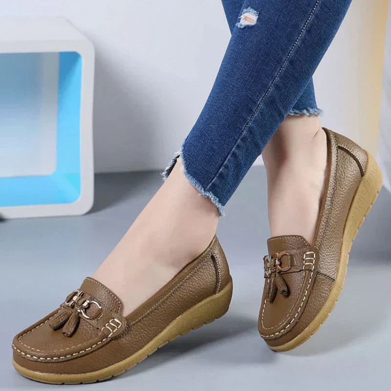 Soline | Kožené Mokasíny Prodyšné - ultra pohodlné